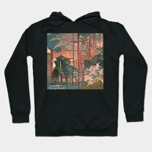 TROPICAL FOREST no4-B UKIYO-e Hoodie